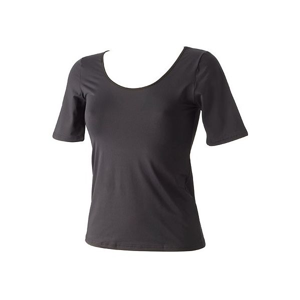 Avet 7690 shirt korte mouw zwart, micro-fibre