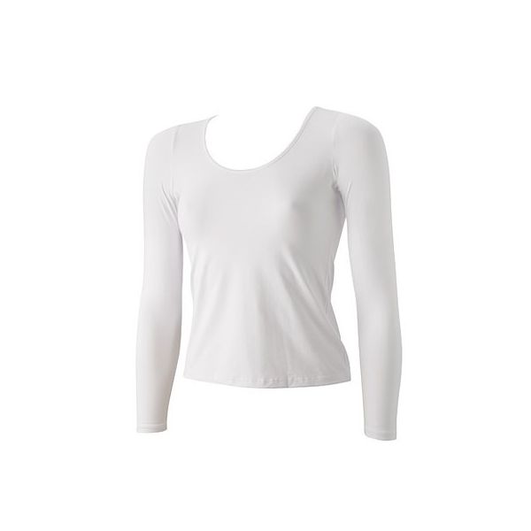 Avet 7790 shirt lange mouw wit, micro-fibre